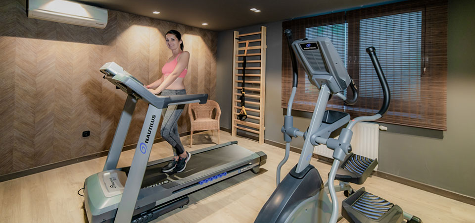 Get in shape in our Fitness Area!