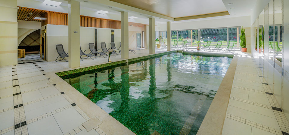 Refreshment and relaxation in the Spa House