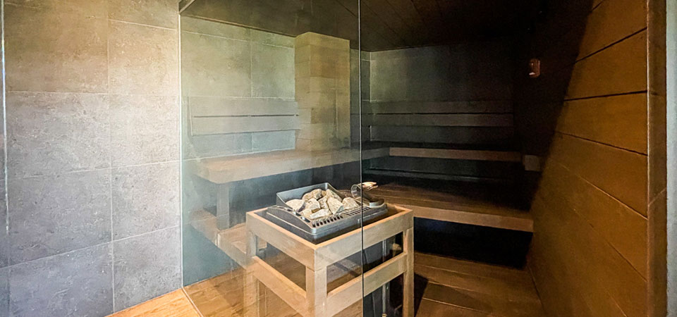 Wander in our energizing Sauna World!